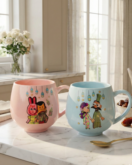 Basant & Diasty & Bogy & TamTam Mug Set – Ramadan Edition