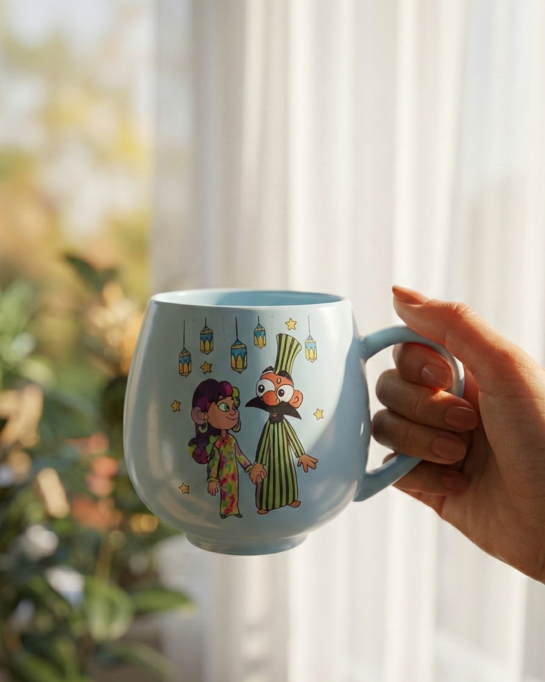 Basant & Diasty Couple Mug – Cozy Ramadan Edition