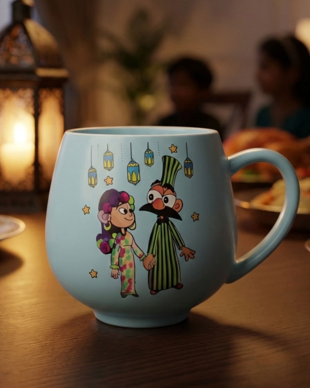 Basant & Diasty Couple Mug – Cozy Ramadan Edition