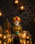 A Handmade Huge  Cozy Ramadan Corner with a 34 cm Festive Character