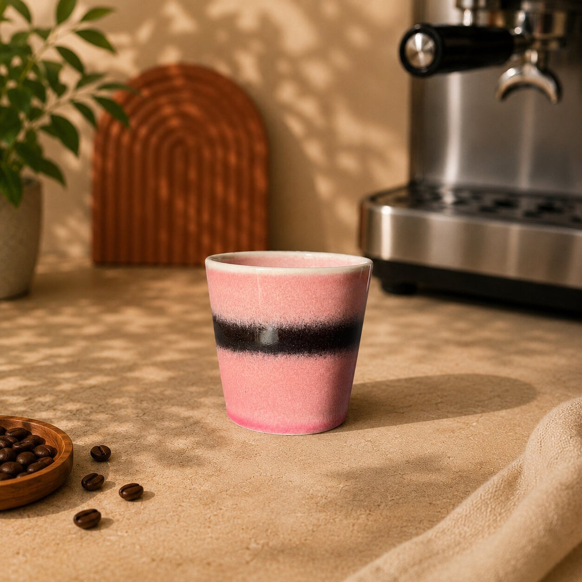 Blush & Black Coffee Cup 160ml