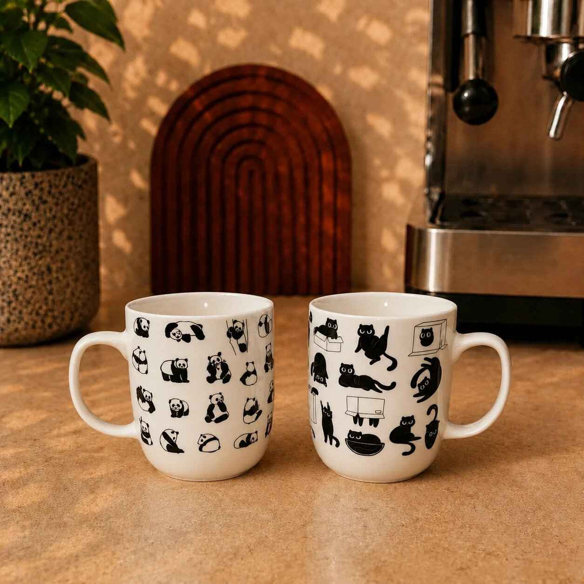 Cute Monochrome Duo