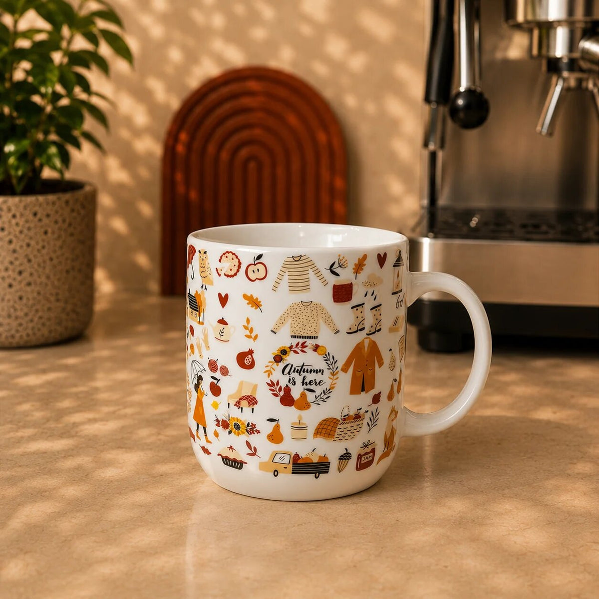 Autumn Ceramic coffee Mug – 350ml