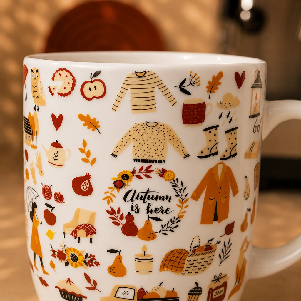 Autumn Ceramic coffee Mug – 350ml