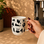Cute Black Cats Mug – 350ml