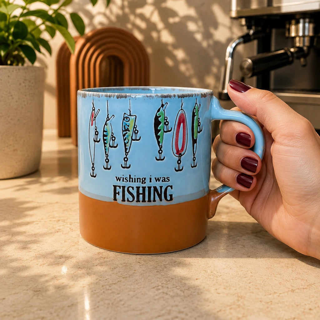 Fishing Lover Coffee Mug – 400ml