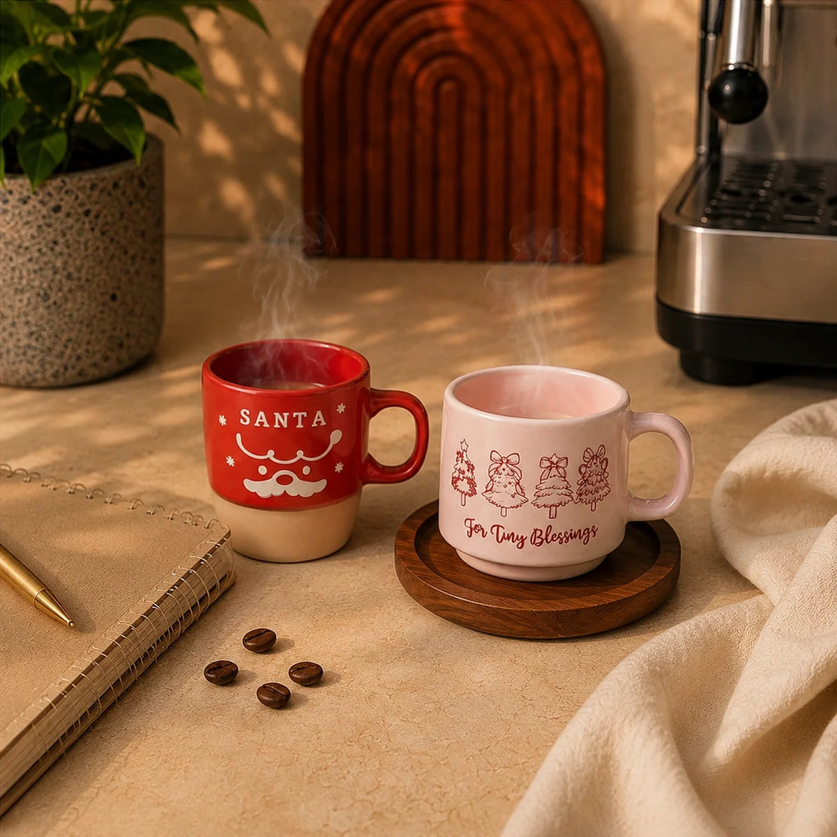 Santa&Pink Espresso Duo 140ML