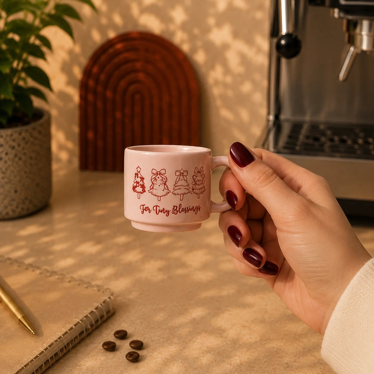 Pink Holiday Cup 140 ml