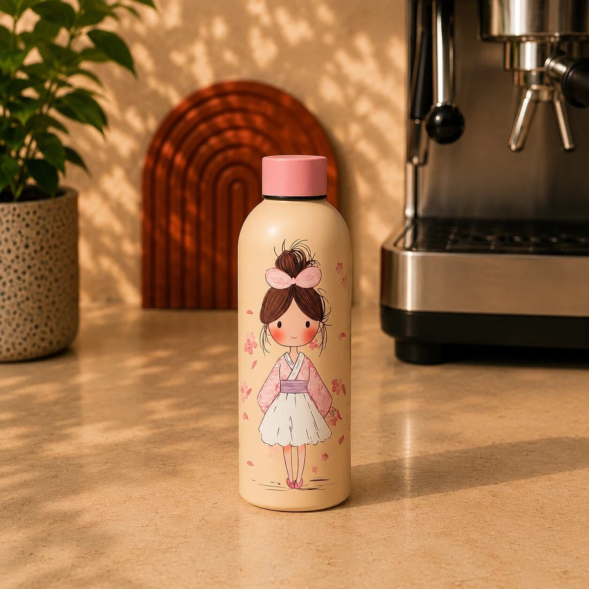 Blossom Girl Stainless Steel Bottle 500ml
