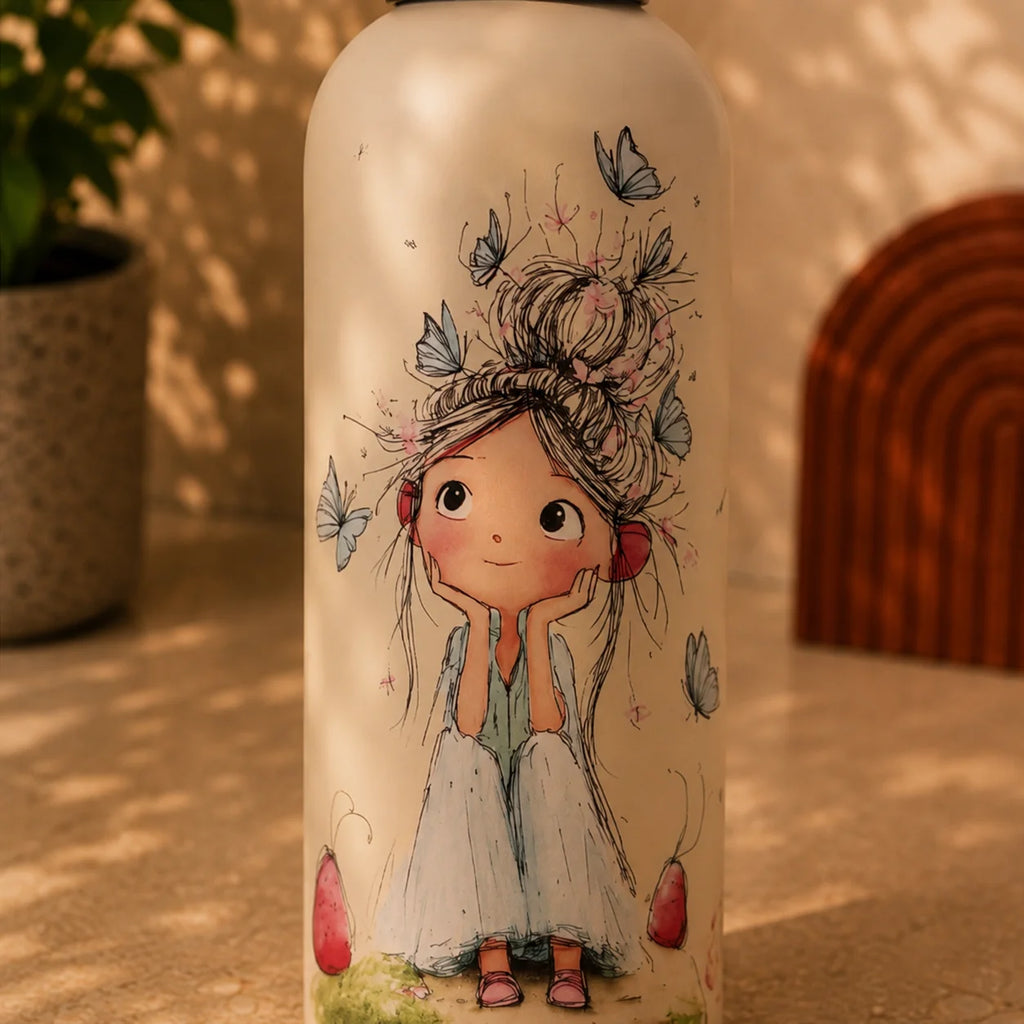 Fairy Stainless Steel Water Bottle 500ml