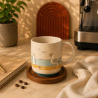 Seaside Birds & Waves Mug 500ml