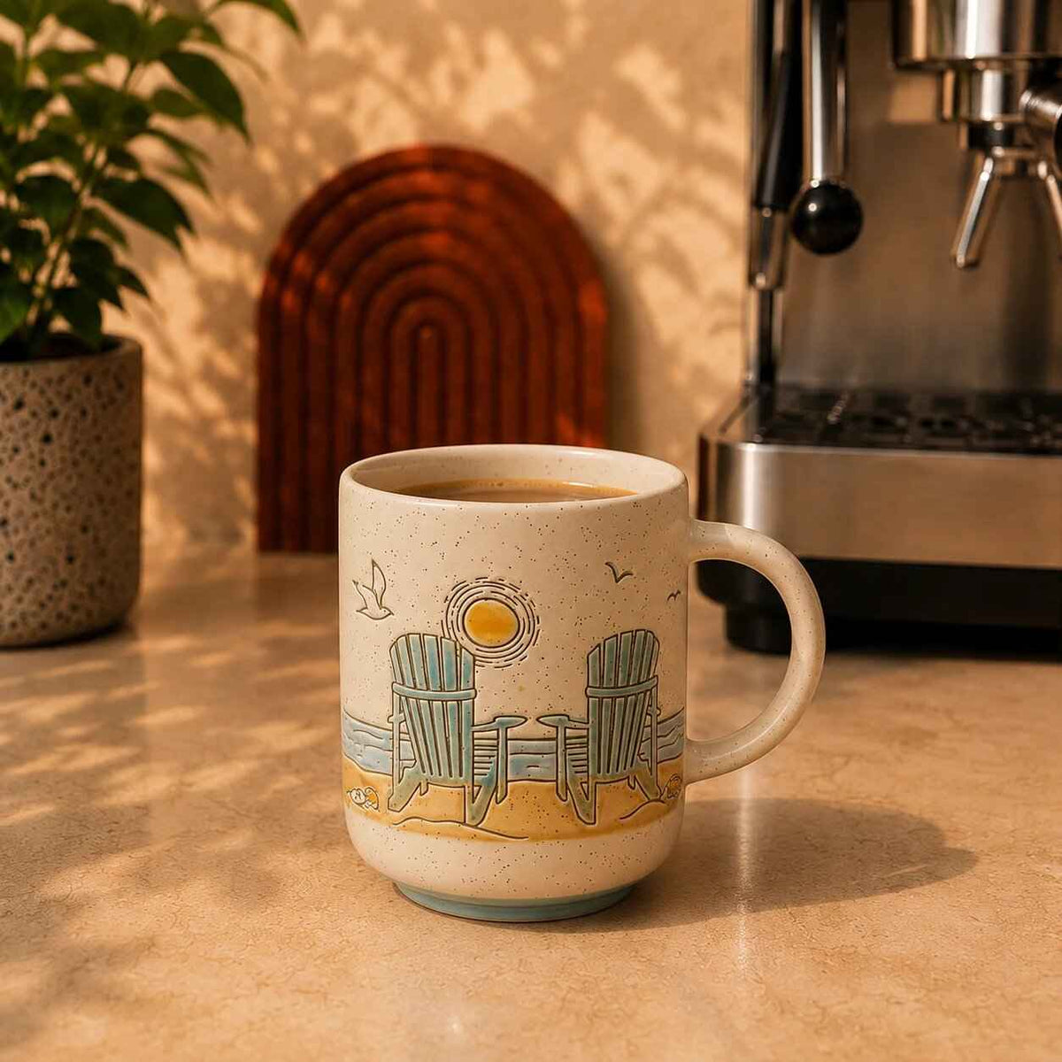 Seaside Chairs Mug 500ml