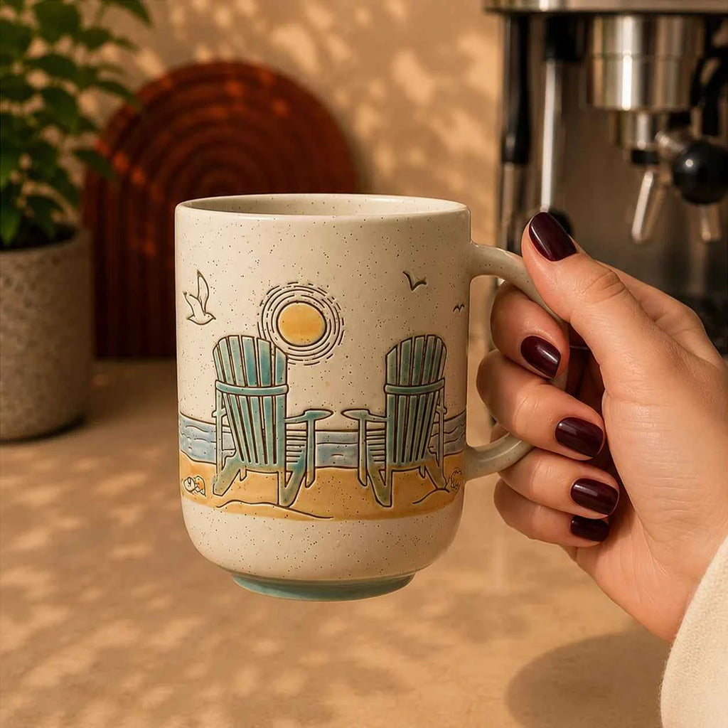 Seaside Chairs Mug 500ml