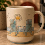 Seaside Chairs Mug 500ml