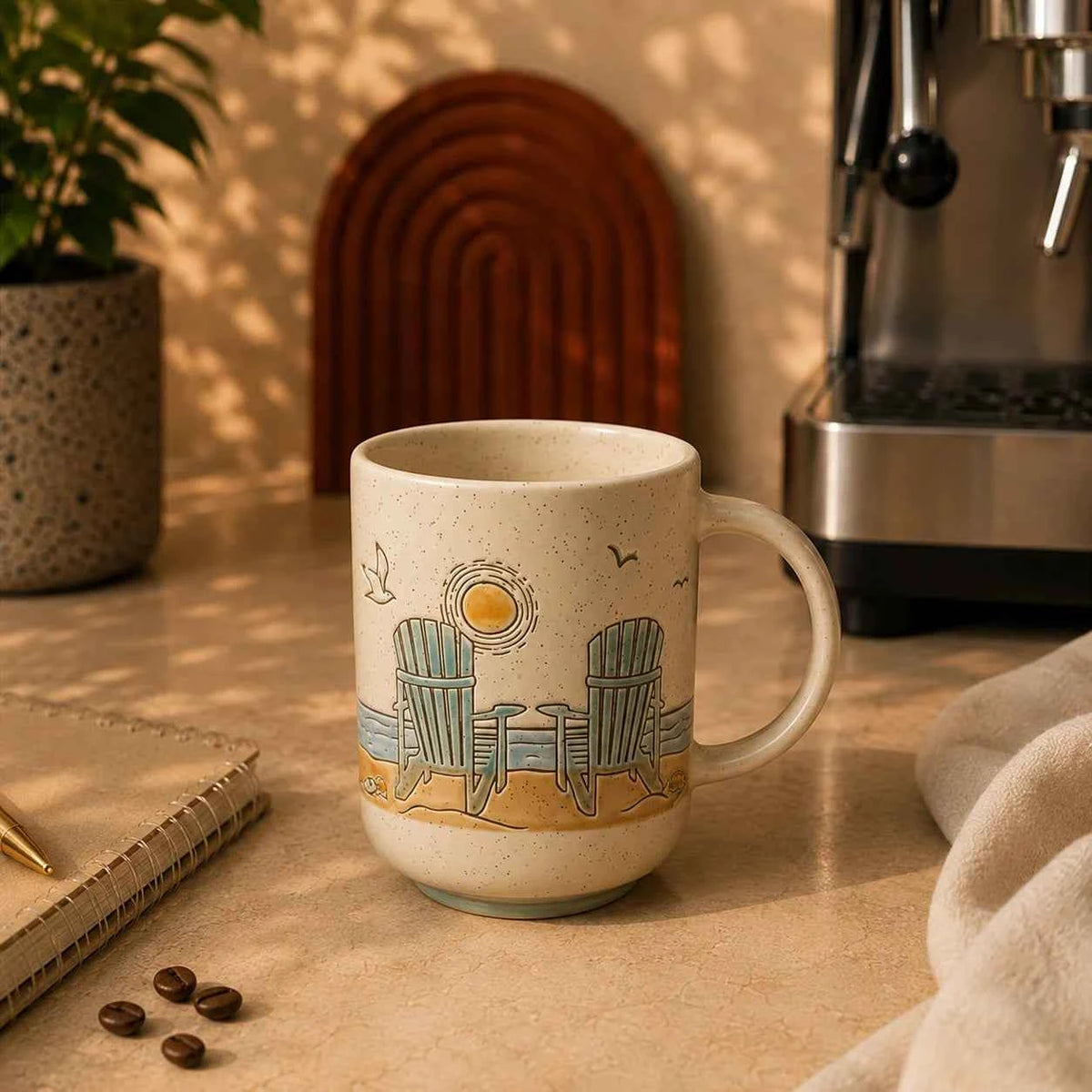 Seaside Chairs Mug 500ml