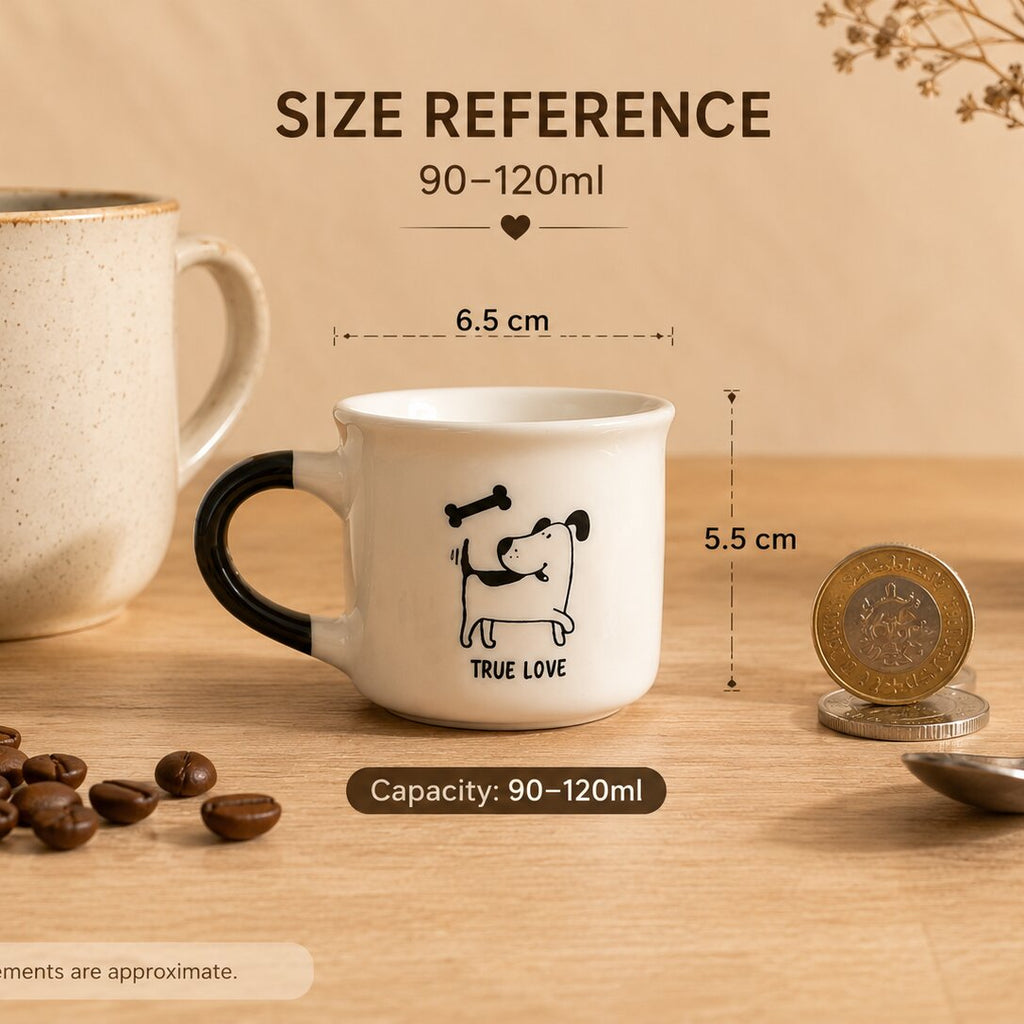 True Love Puppy Mug 90-120ml