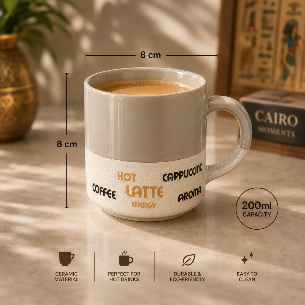 Latte Ceramic Mug – 200ml