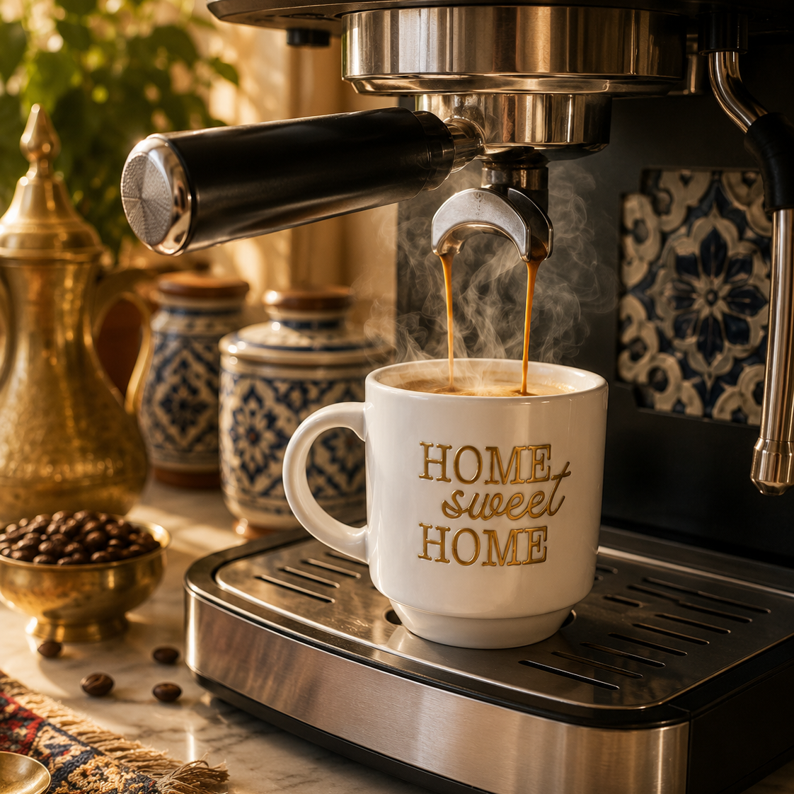 Home Sweet Home Ceramic Coffee Mug 160ml