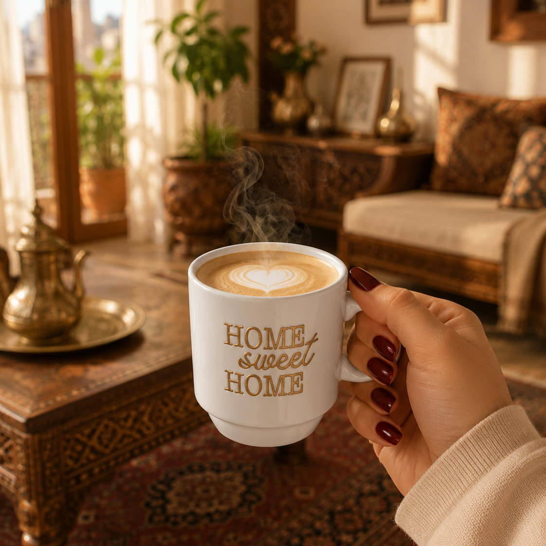 Home Sweet Home Ceramic Coffee Mug 160ml