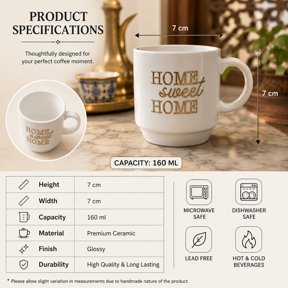 Home Sweet Home Coffee Mug 160ml