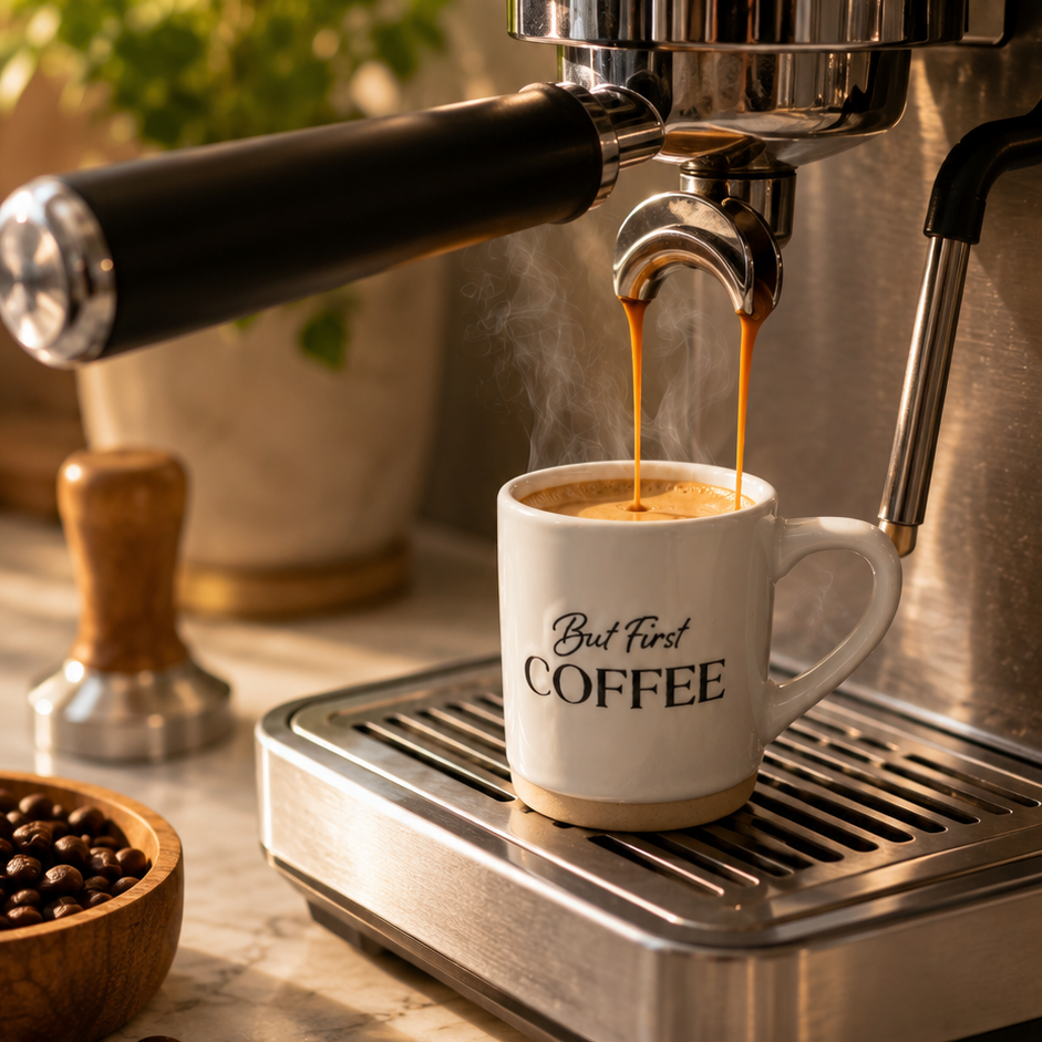 But First Coffee Espresso Cup 90ml