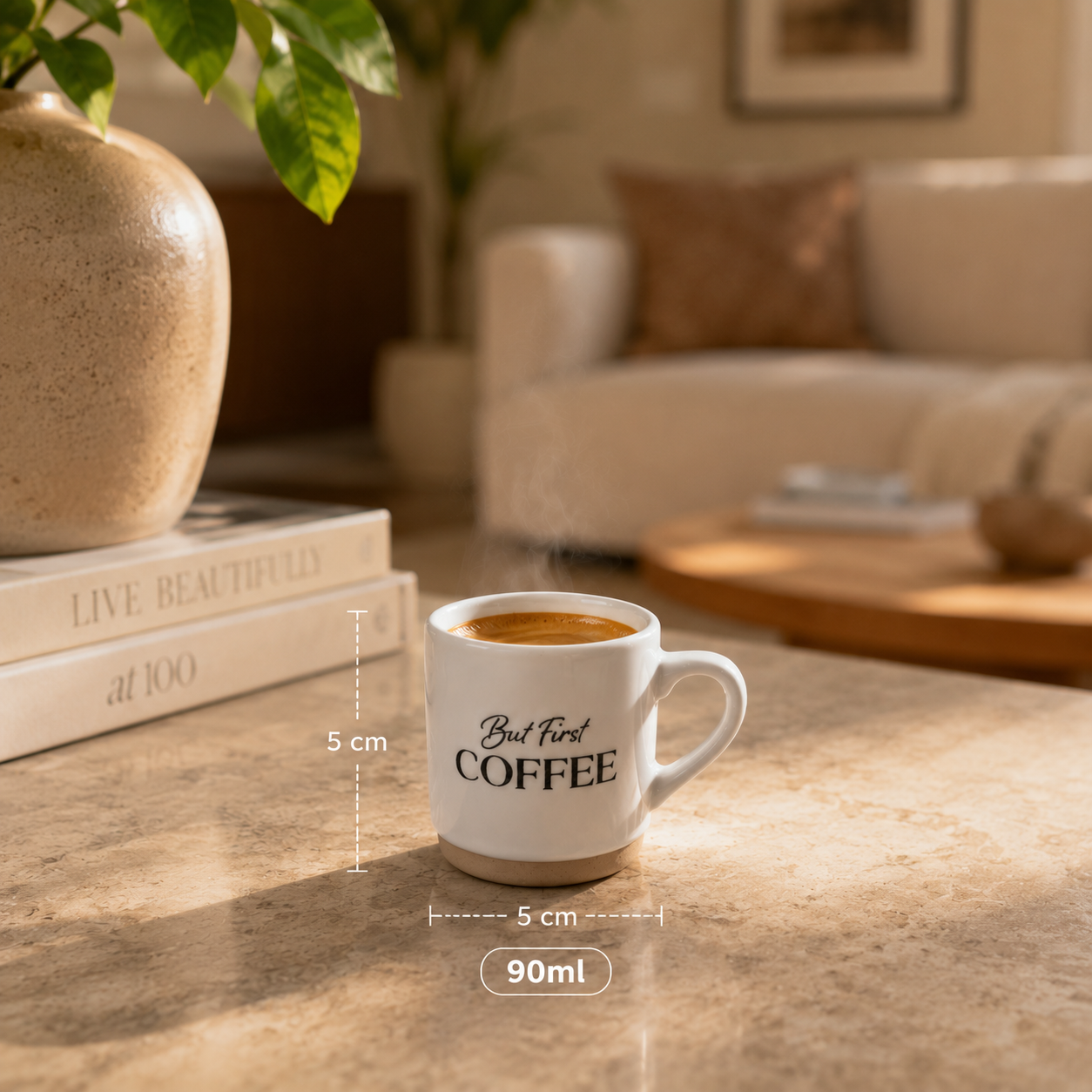 But First Coffee Espresso Cup 90ml