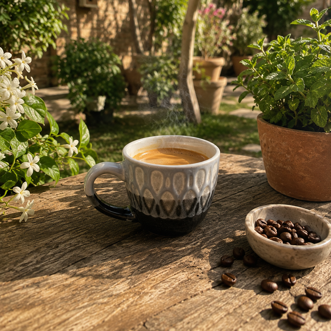 Nordic Stone Espresso Mug – 90–120ml