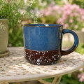Speckled Blue Coffee Mug 350ml