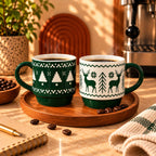 Green Christmas Duo Mug Bundle, 310ml each - photo 4