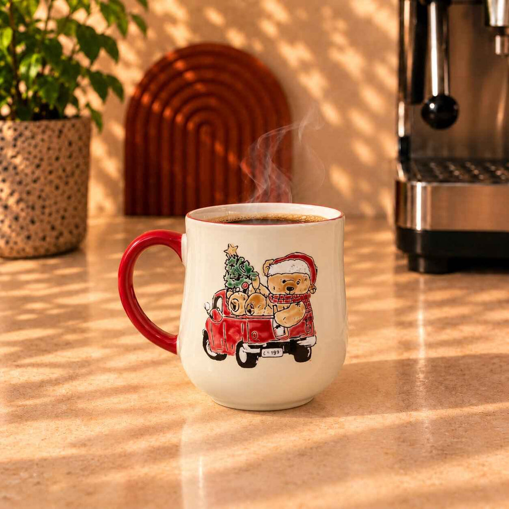 Christmas Teddy Bear Mug – 500ml