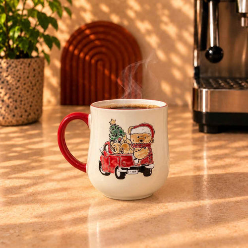 Christmas Teddy Bear Mug – 500ml