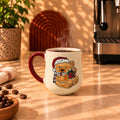 Christmas Teddy Bear Gift Mug – 500ml - ceramic mug gift by Gifteila