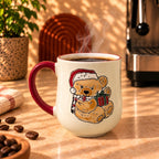 Christmas Teddy Bear Gift Mug – 500ml - ceramic mug, view 3 of 4