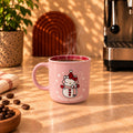 Warm Wishes Hello Kitty Pink Mug – 500ml - ceramic cup gift by Gifteila