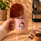 Warm Wishes Hello Kitty Pink Mug – 500ml - ceramic cup, view 2 of 4