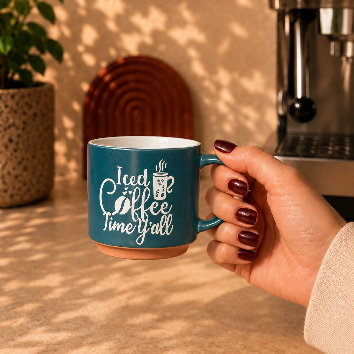 Iced Coffee Time Y'all Mug 220ml