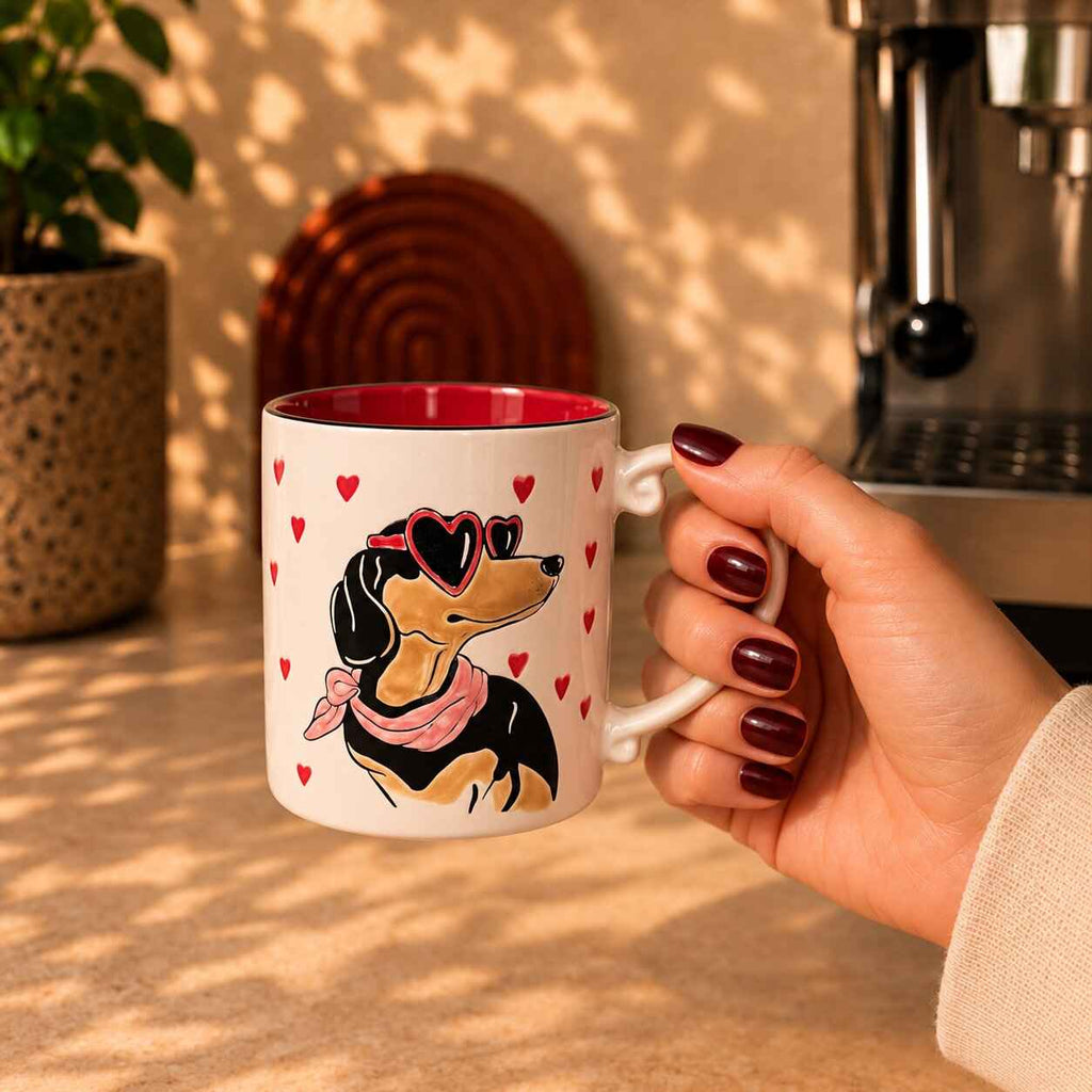 Sweetheart Dachshund Mug 500ml