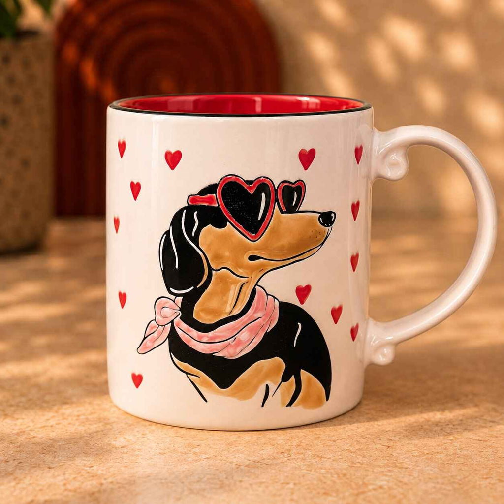 Sweetheart Dachshund Mug 500ml