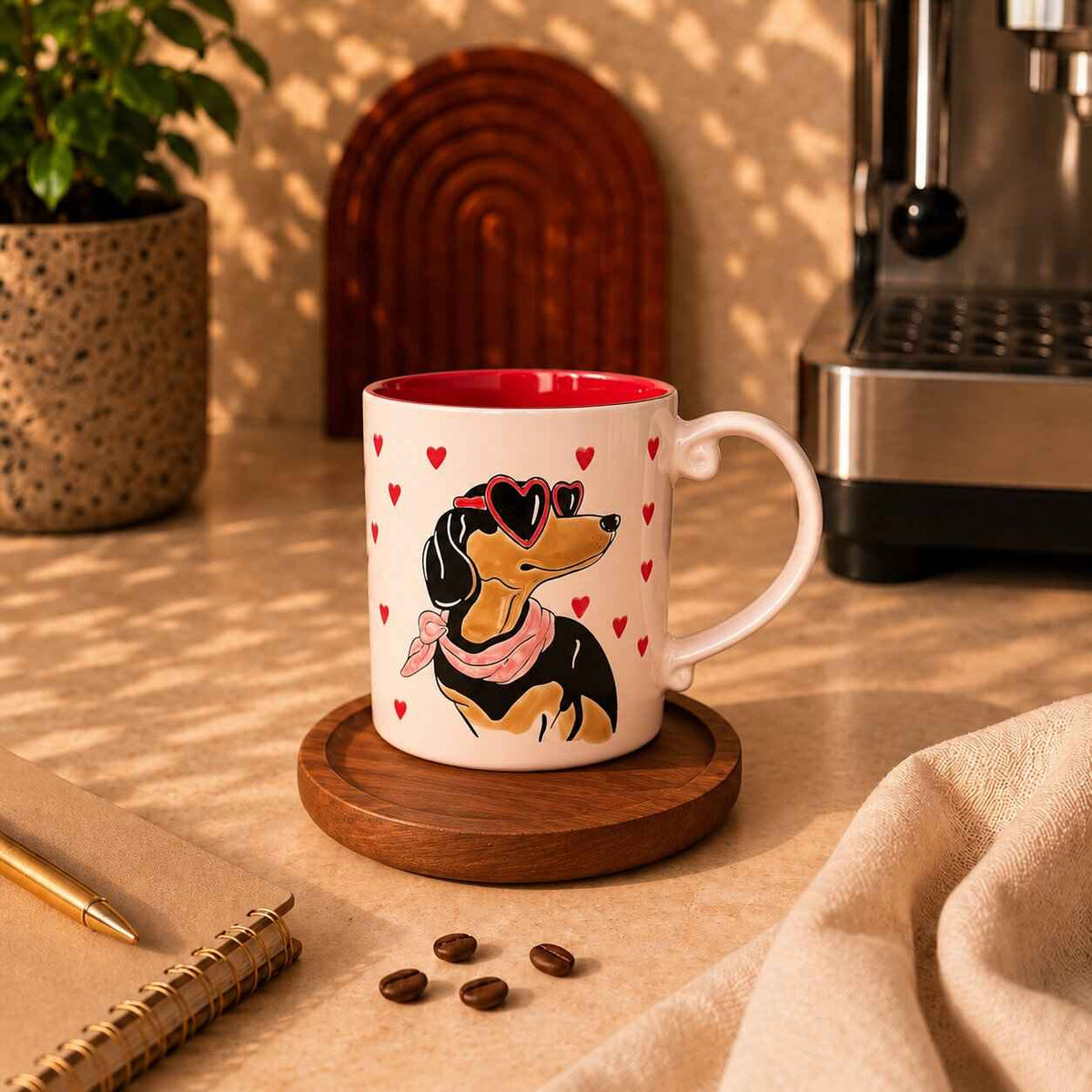 Sweetheart Dachshund Mug 500ml