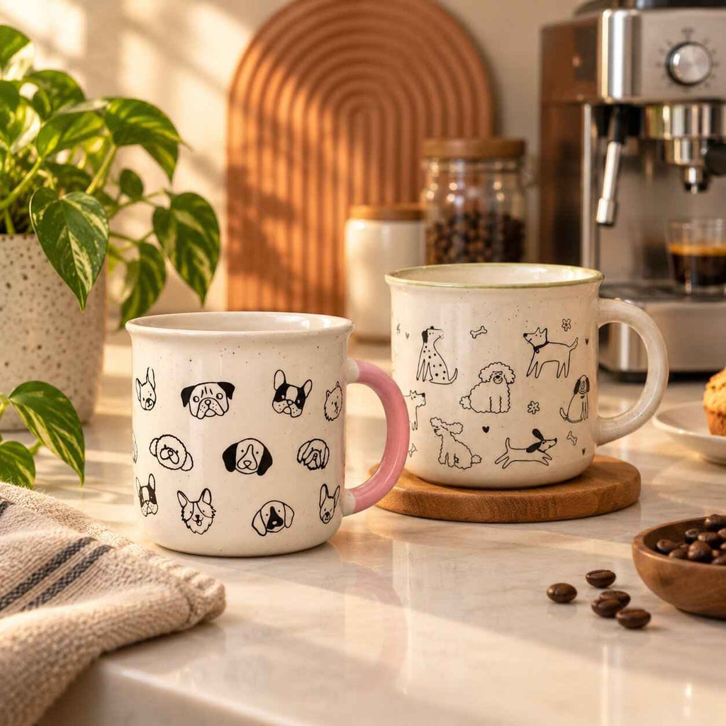 Dog Lovers Duo Mug Bundle – 310ml
