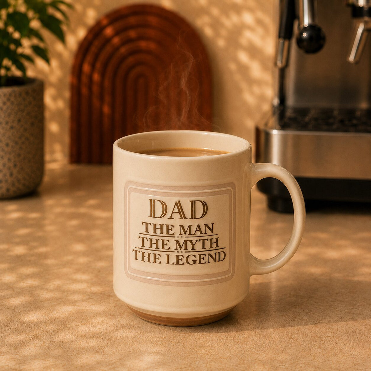 Dad Coffee Mug 400ml – The Man The Myth The Legend