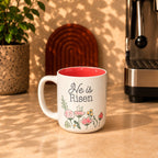 He Is Risen Floral Mug – 350ml