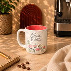 He Is Risen Floral Mug – 350ml