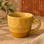 Golden Ember Espresso Cup – 90–120ml