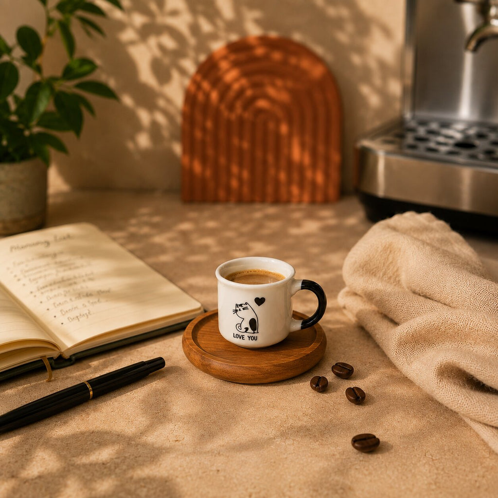 Love You Cat Mini Mug 90ml