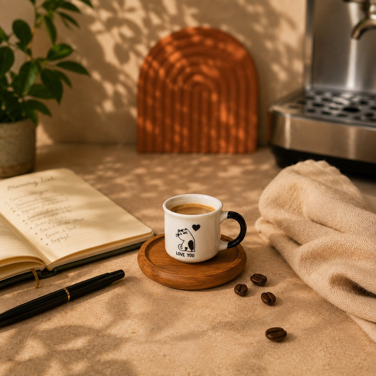 Love You Cat Mini Mug 90ml
