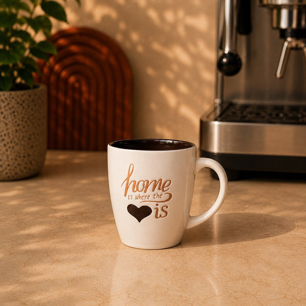 Home Is Where the Heart Is Coffee Mug 200ml