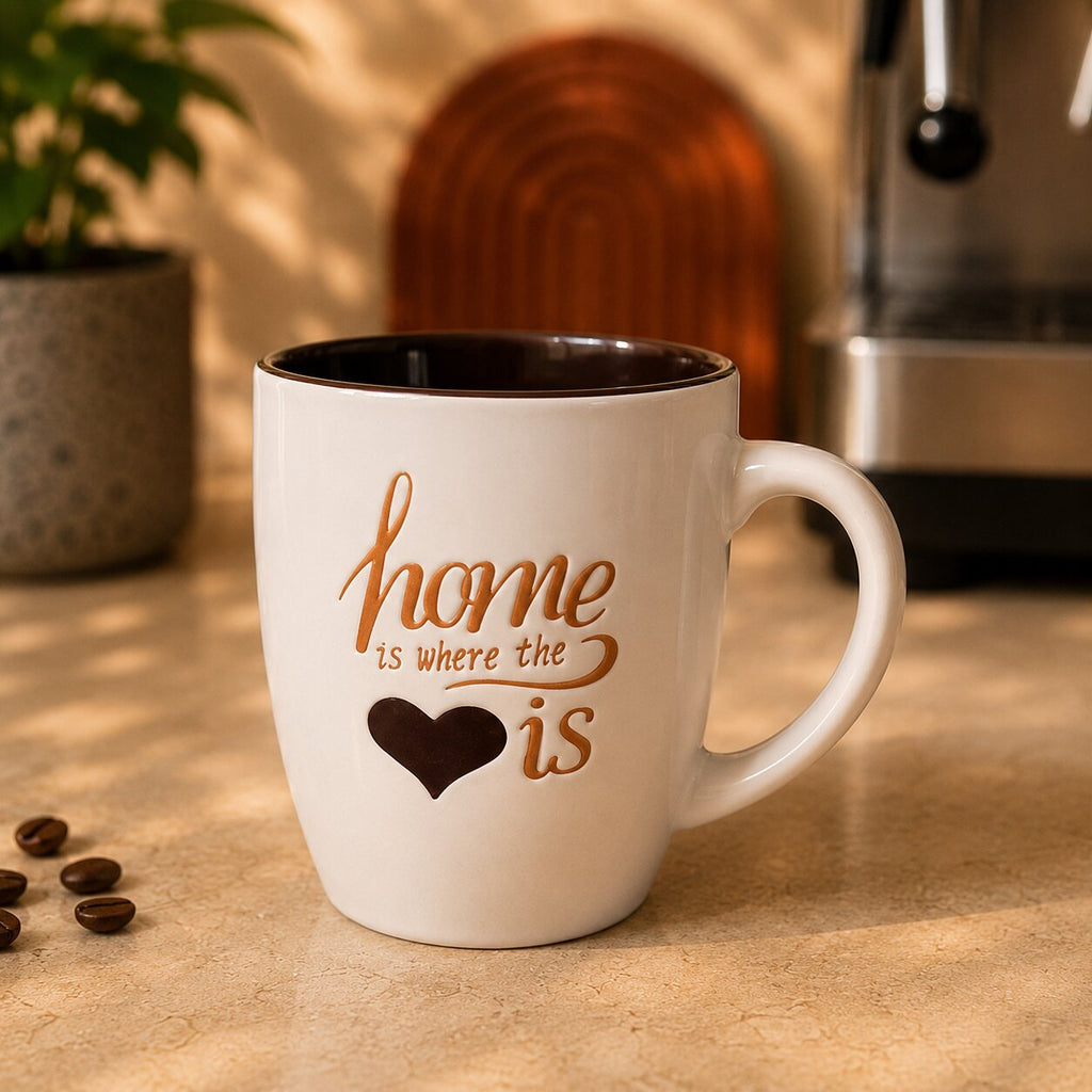 Home Is Where the Heart Is Coffee Mug 200ml