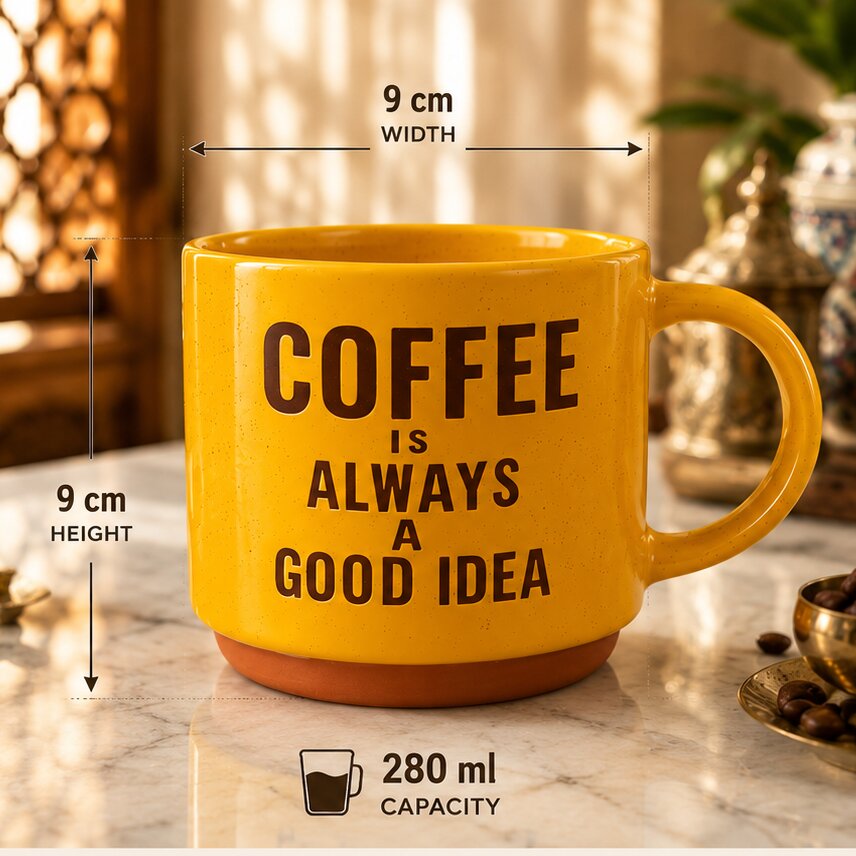 Coffee Is Always a Good Idea Ceramic Coffee Mug 280ml