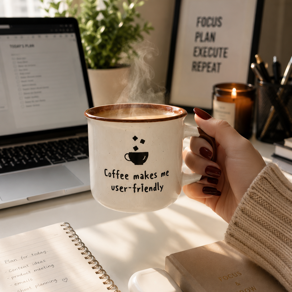 Morning Power Quote Mug – 280ml